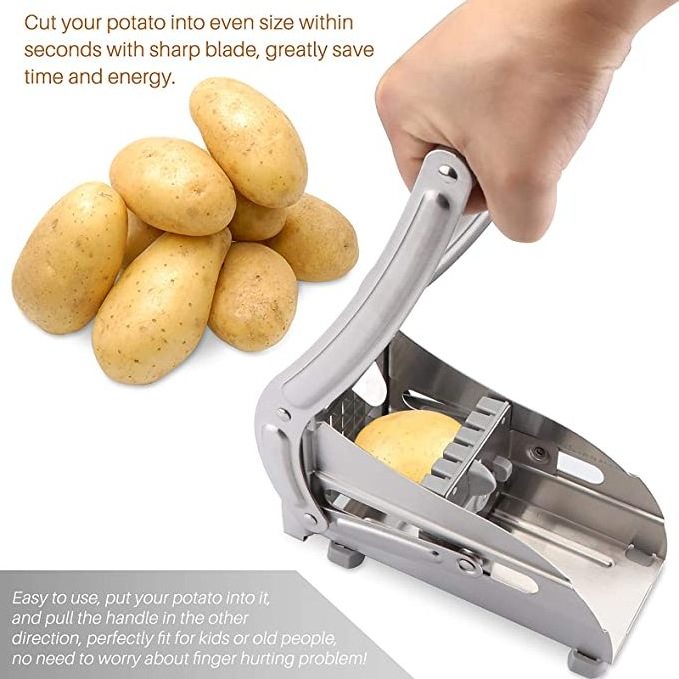 Top Seller Stainless Steel Meat Chips Slicer Vegetable slicer Kitchen Tools Manual  Potato Cutter French Fries Cutter