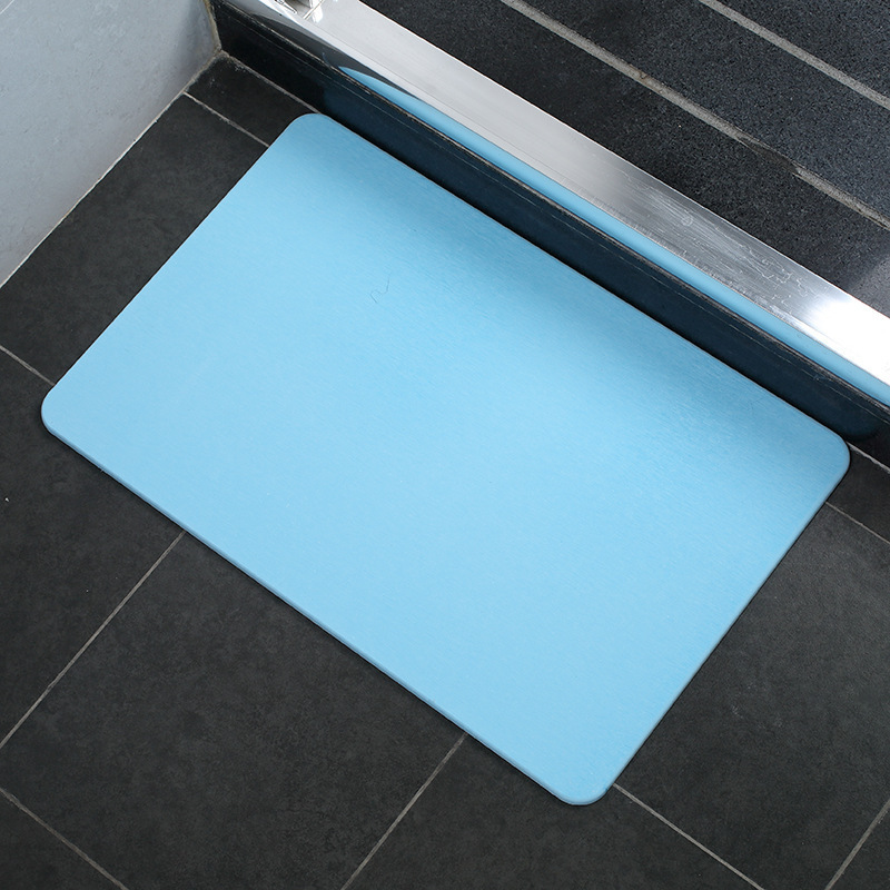 Wholesale Custom Bathroom Anti Slip Absorb Bath Mat Super Absorbent Stone Floor Mat bath mat