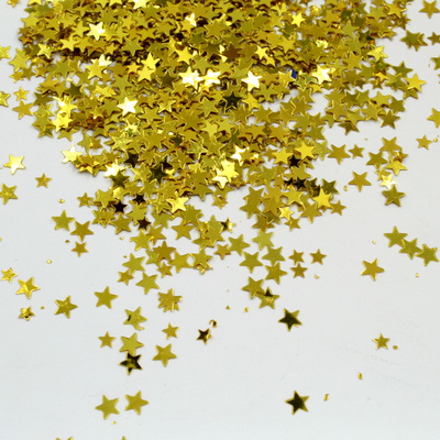 Ychon Metallic Colorful Star Shape Confetti Baby Shower Birthday  Weeding Party Decoration Supplies Balloon Confetti