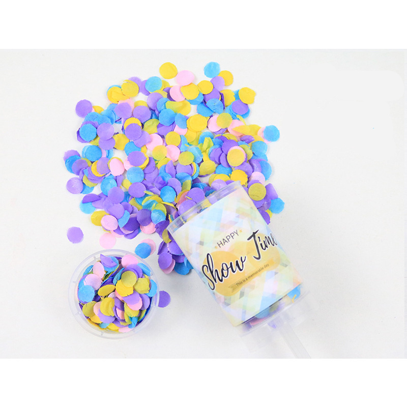 Ychon Confetti Cannons Air Compressed Party Poppers Indoor and Outdoor Safe Perfect For Any Party New Years Eve or Wedding