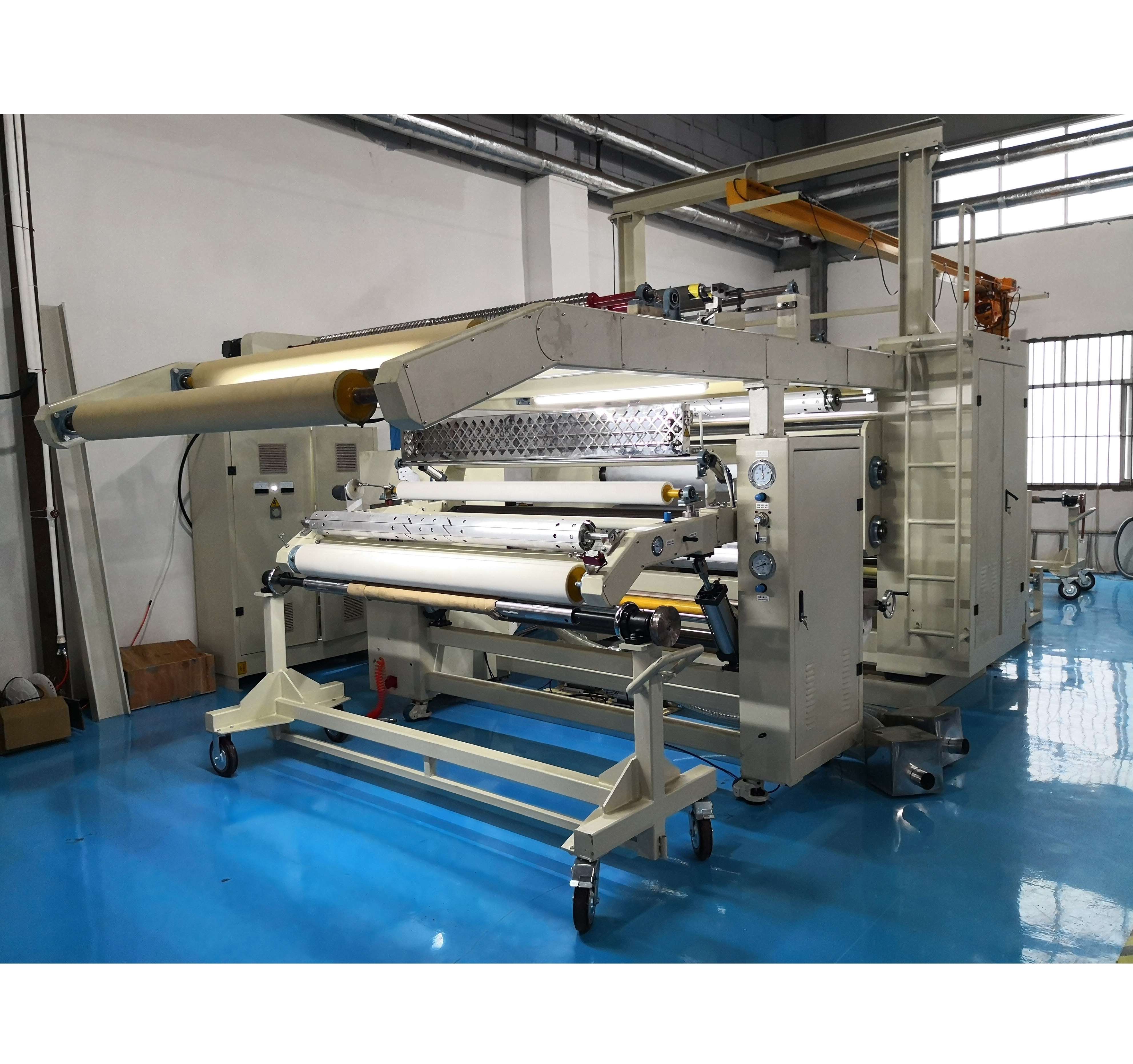 Hot Sale Fabric Film PUR Hot Melt Glue Laminating Machine For Protection Suit