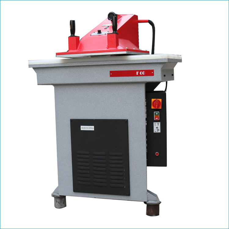 Small clicker fabric die cutting press