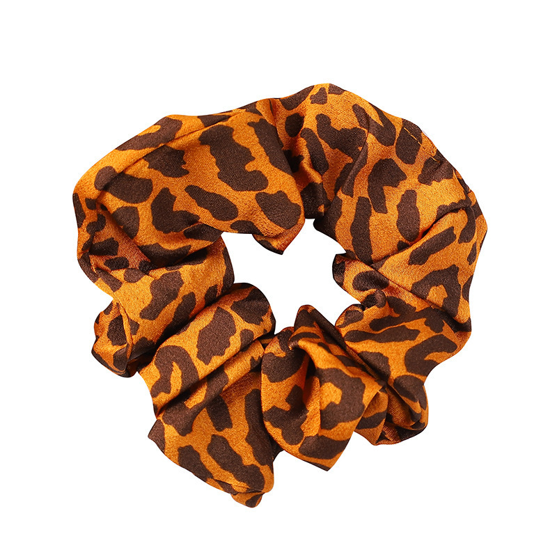 2023  Wholesale fashionable China scarves animal print elastic hair scrunchies