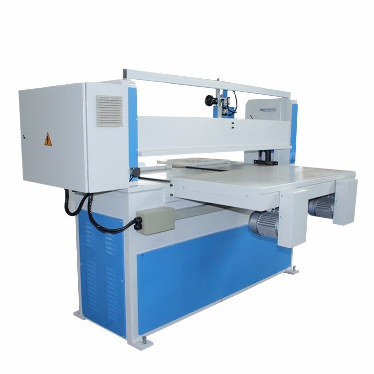 Full hydraulic rubber slipper and shoe soles cutting making machine