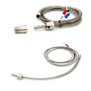 hongtai Hot Sale 3 Wire Pt100 Screw Rtd Thermocouple Sensor Simple Thermocouple