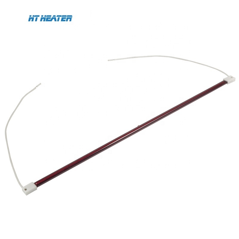 High powder coating quartz halogen infrared heater bulb 220v