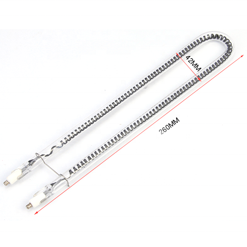 infrared carbon fiber quartz heater tube heating element