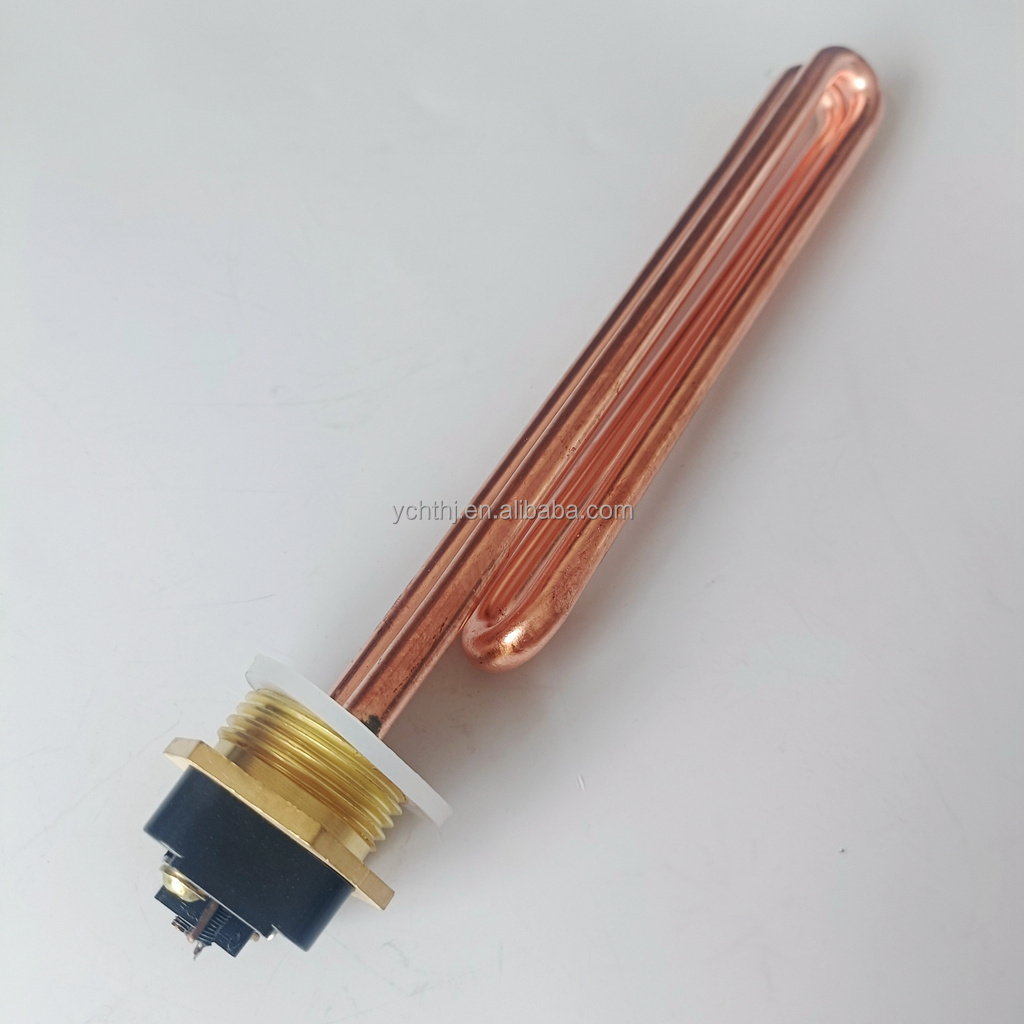 12v 24v 48v water copper 3 phase immersion flange heater heating element