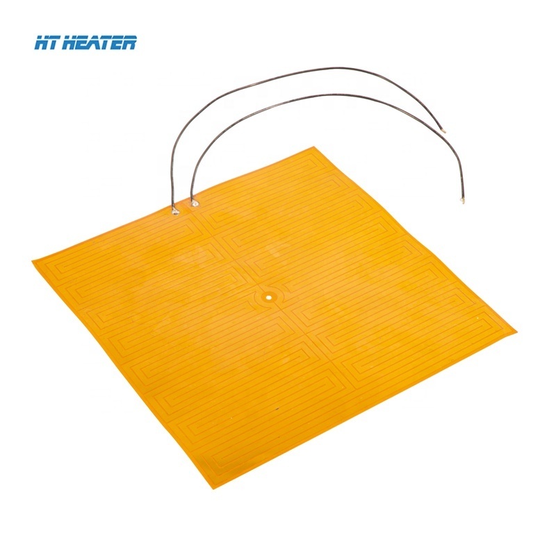 industrial kapton 3d printer heater 12v 24v kapton flexible heater 35mm