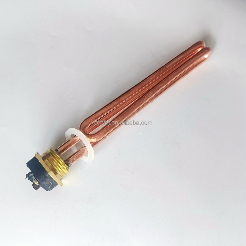 12v 24v 48v water copper 3 phase immersion flange heater heating element