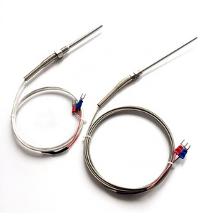 22*225mm Dimension Type K Thermocouple Wrnm-202b With Factory Direct Supply