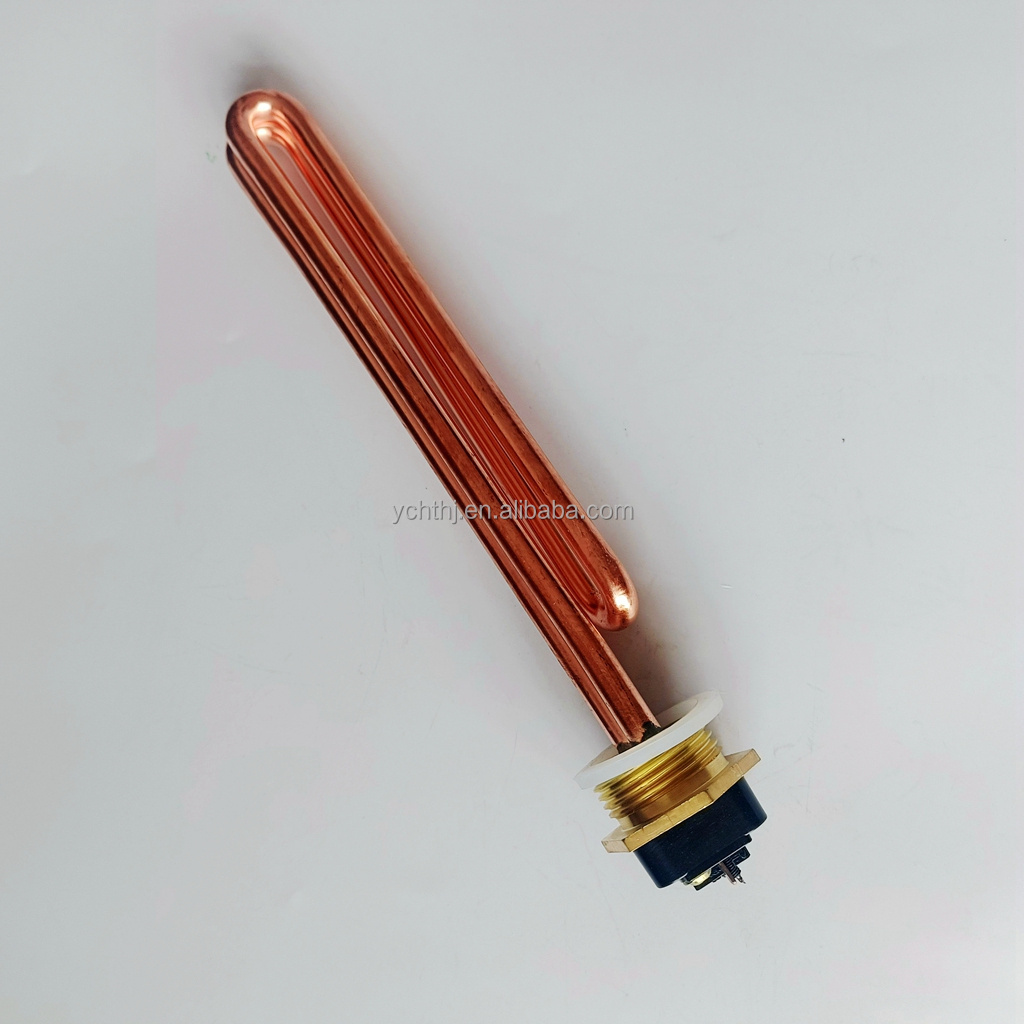 12v 24v 48v water copper 3 phase immersion flange heater heating element