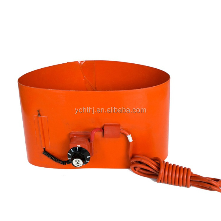 12V 110V 120V 55 Gallon Flexible Silicone Rubber Oil Drum Barrel Heater