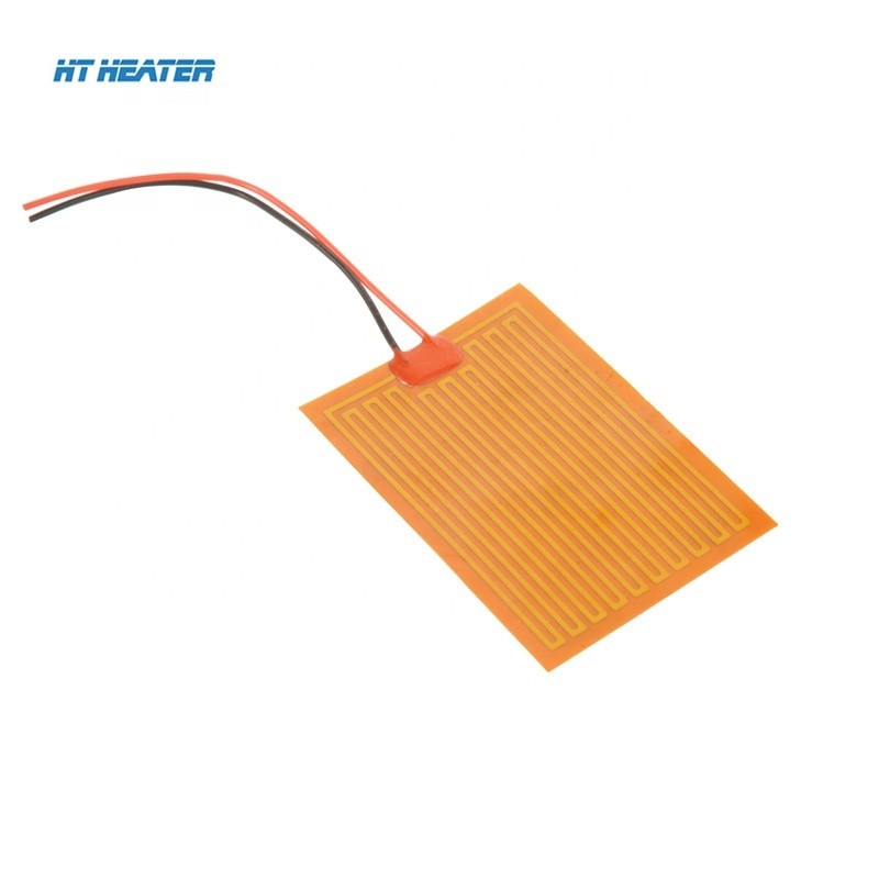 industrial kapton 3d printer heater 12v 24v kapton flexible heater 35mm