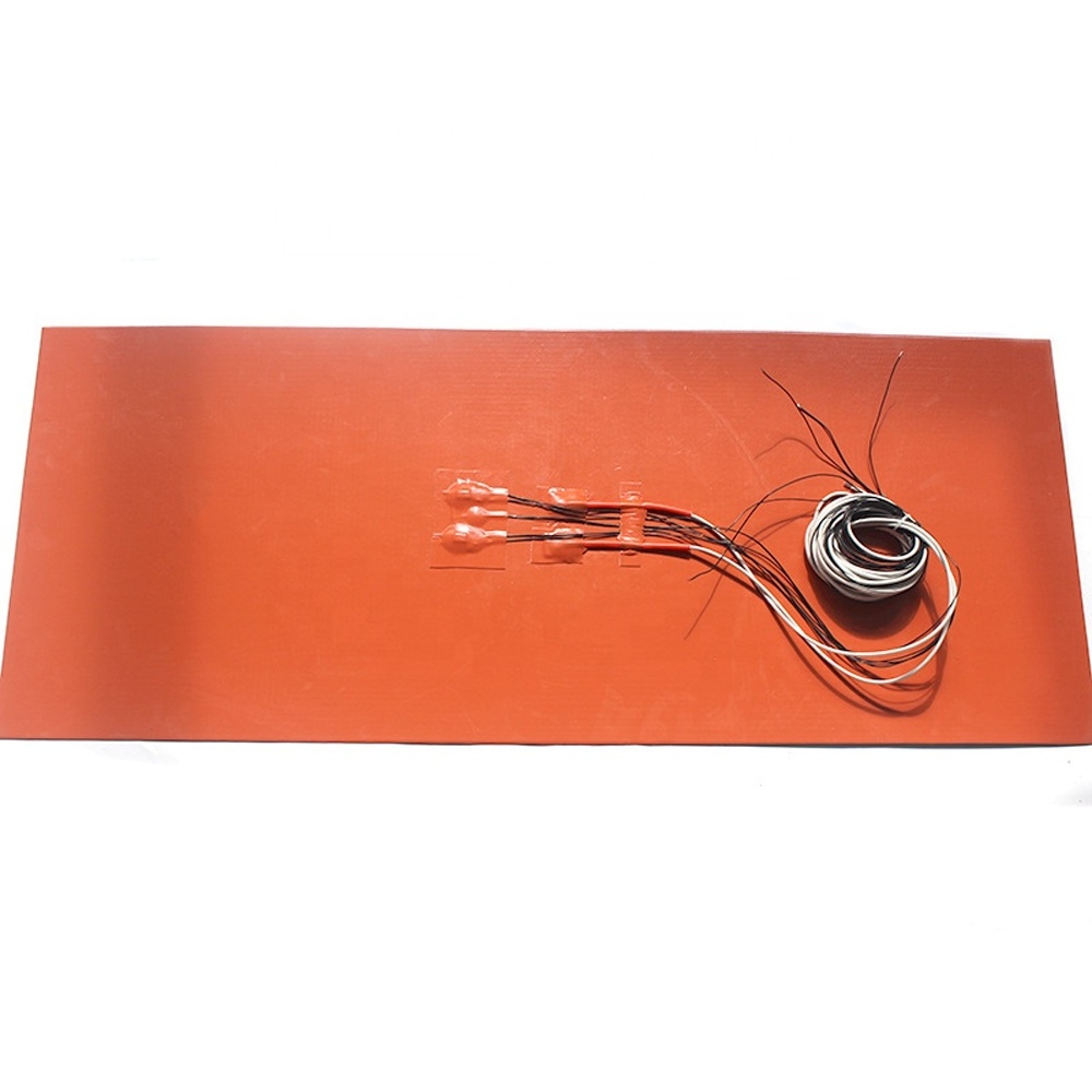 230v 3000w Flexible band barrel silicone rubber heater for water oil metal drum