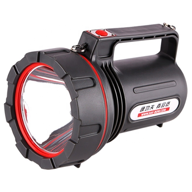 Latest outdoor explosion-proof strong light rechargeable multi-function portable led searchlight flashlight