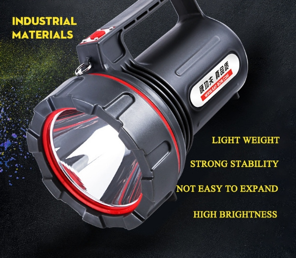 2023 The latest outdoor explosion-proof strong light rechargeable multi-function portable led searchlight flashlight