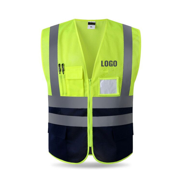 2022 hot factory sell  airport bike of Security Uniform Tape Security Jacket Safety Reflective Vest