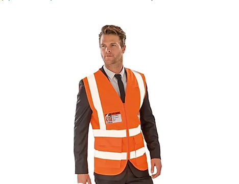 Customized Unisex Adult Security Vest