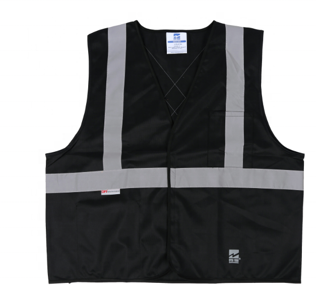 Security Reflector Safety Hi vis Vest with pocket