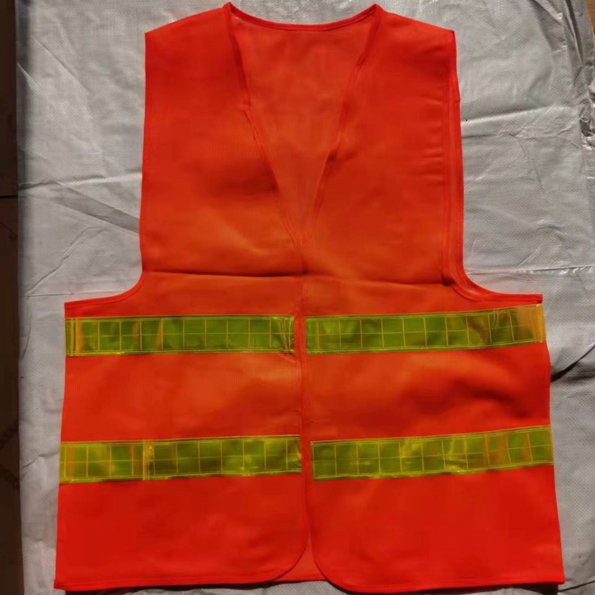 Factory Wholesale Adult Reflective Safety Vest With Pockets High Visibility Clothing