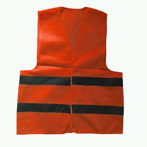 Factory Wholesale Adult Reflective Safety Vest With Pockets High Visibility Clothing