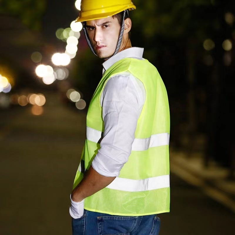 night safety Reflective Safety Vest With Pockets High Visibility Clothing