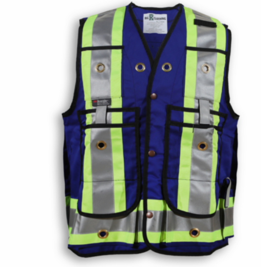 High Visibility Hi-Viz Surveyors Vest Vest