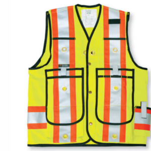 High Visibility Hi-Viz Surveyors Vest Vest