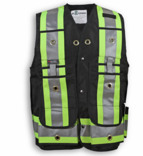 High Visibility Hi-Viz Surveyors Vest Vest