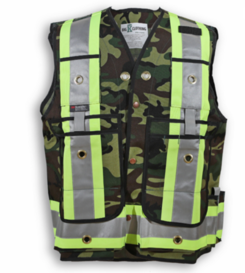 high visibility security construction patrol reflective safety vest