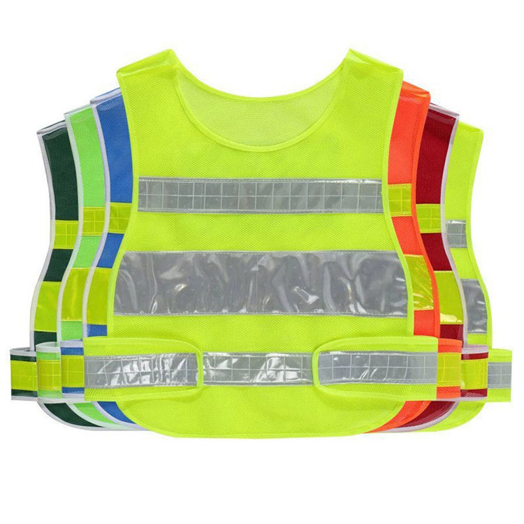 Factory professional custom reflecting blue pink adult vest workout reflective vest