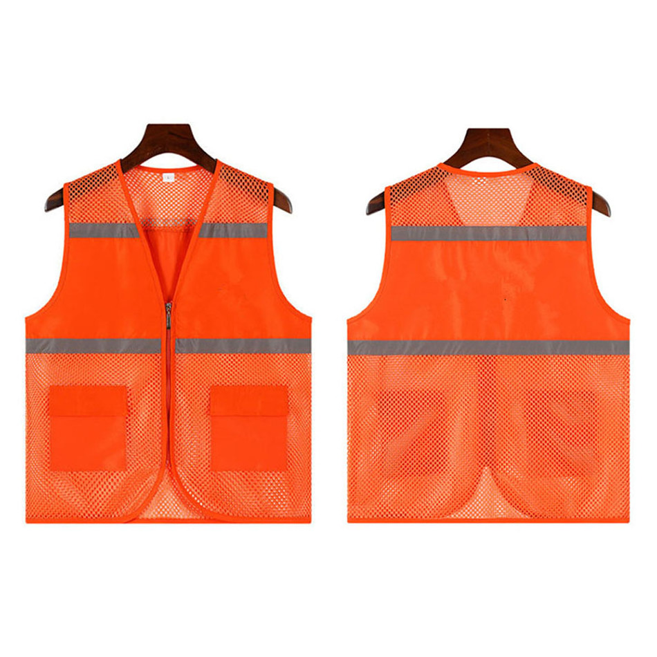 Hot sale royal blue safety life jacket reflective saftey vests