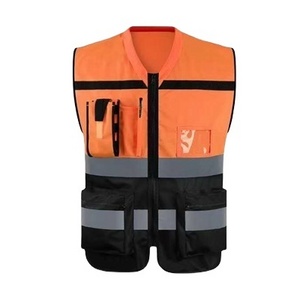 Reflecting Blue Pink Adult Security Surveyor Safety Reflective Vest Reflective Safety Working Vest For Men