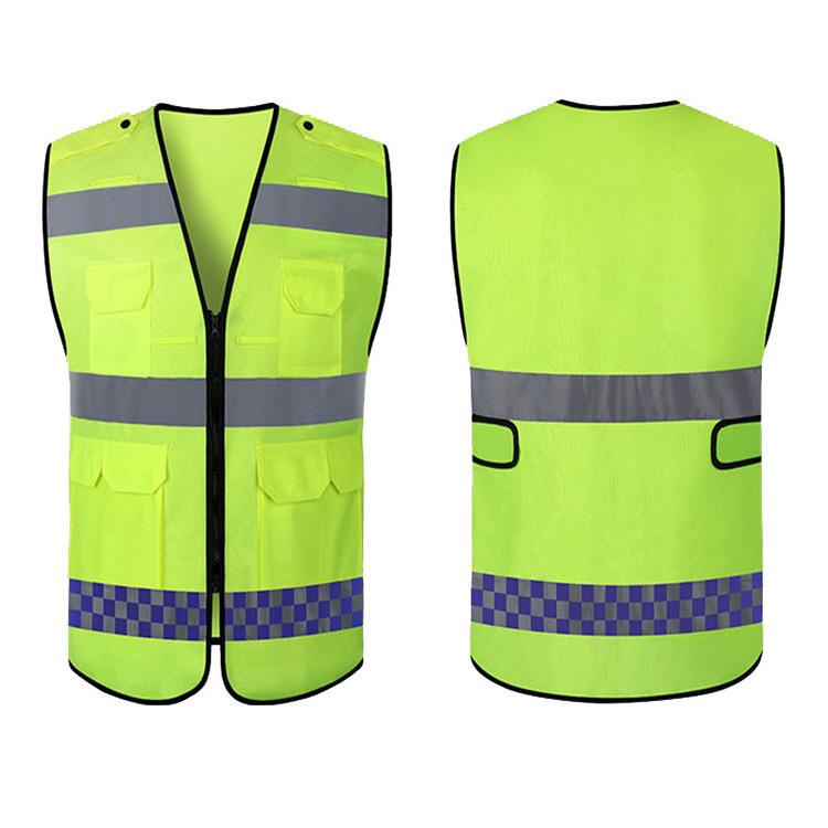 Industrial Wholesale Cheap Work Wear High Visibility Engineers Construction Reflective Safety Clothing Vest