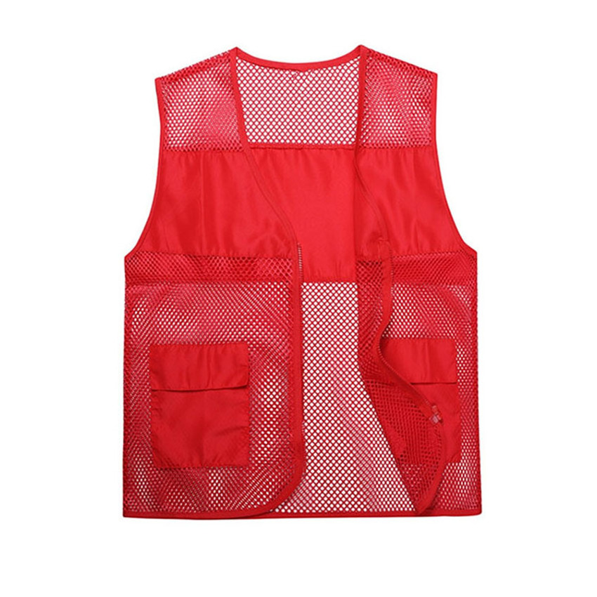 Reflective Work Uniform Vests Wholesale Custom High Quality Blue Mesh Safety Vest