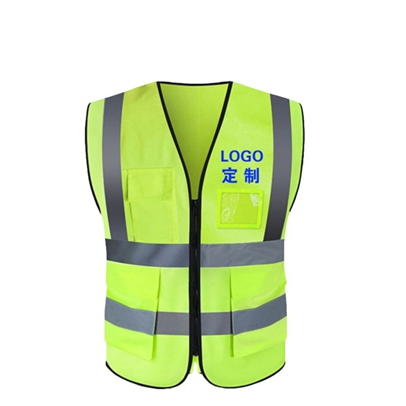 2022 Hot sale Security High Visibility With Logo Reflective Vest Safety