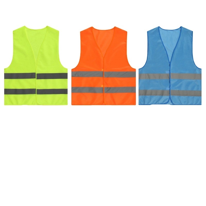 2022 Safety Vest work High Visible Pocket Security Reflective protective vest