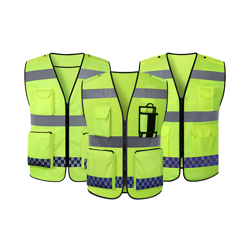 Industrial Wholesale Cheap Work Wear High Visibility Engineers Construction Reflective Safety Clothing Vest