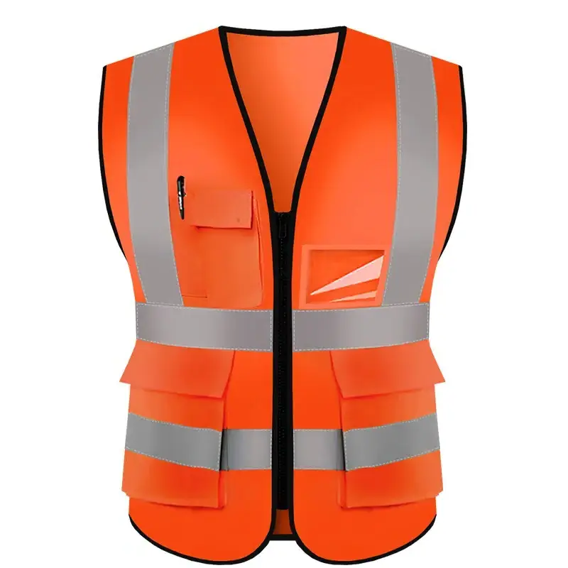 Hot sale high visibility vests interactive gilet ips vests shooting reflective lightsafty vest with led light for night