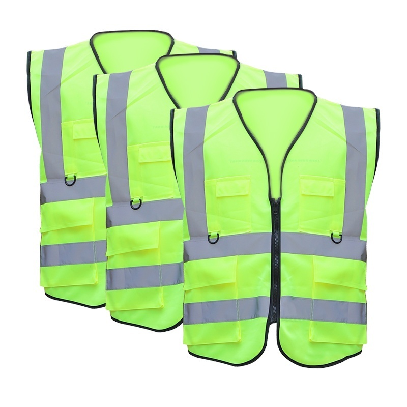 2022 Hot sale Security High Visibility With Logo Reflective Vest Safety