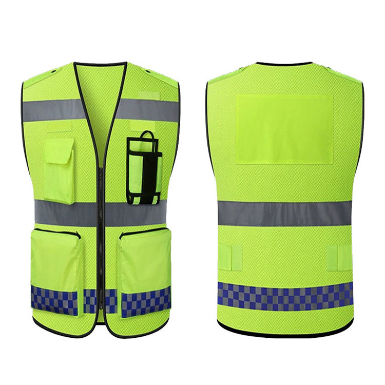 Industrial Wholesale Cheap Work Wear High Visibility Engineers Construction Reflective Safety Clothing Vest