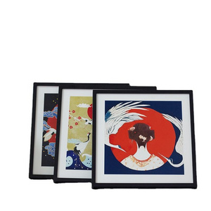 Premium Lightweight Easily Stick Square Plastic Photo For Wall Frame Picture Lightweight Plastic Photo Tiles