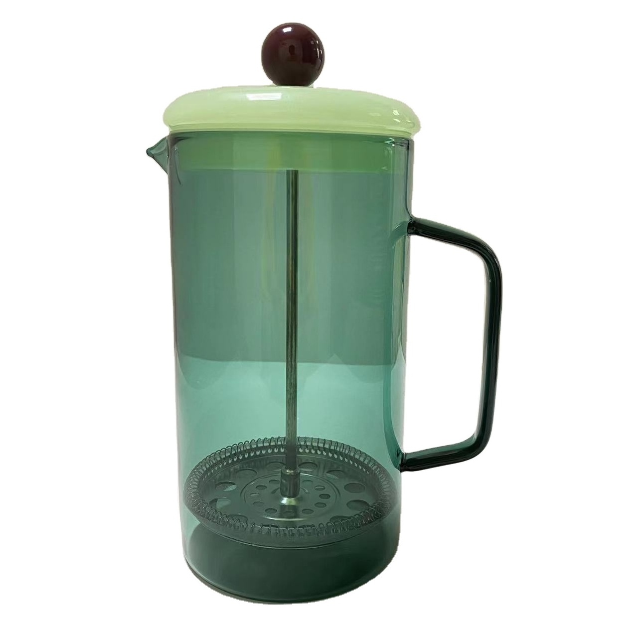 Wholesale Customized Premium Filtration Glass French Press Coffee And Tea Maker Glass