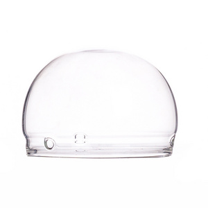 Hand Blown Replacement Clear Bowl Glass Cover Lamp Shade for Ceiling Lights