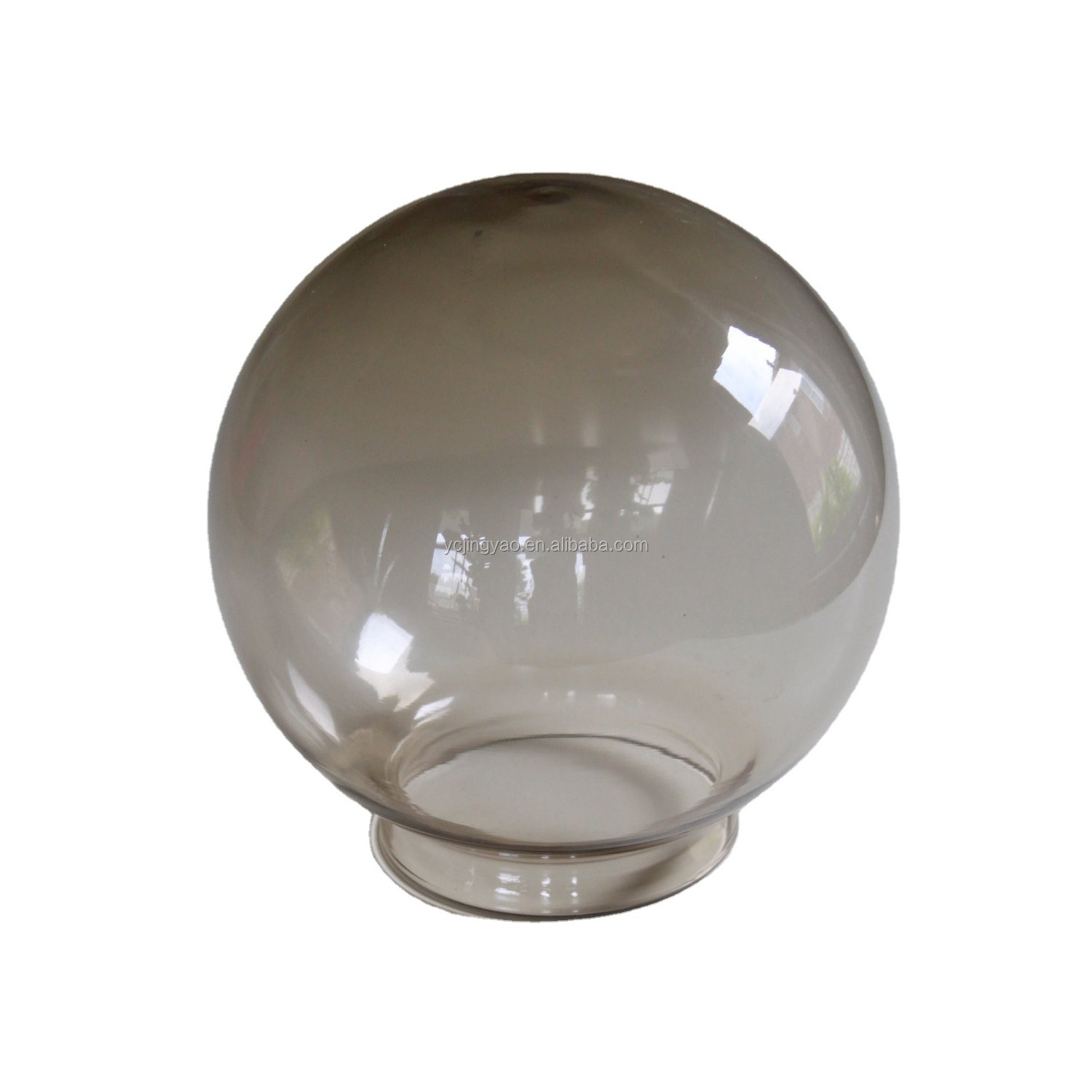 150mm Replacement Round Smoke Colored Glass Globe Ceiling Lamp Shade Lighting Bulb Cover