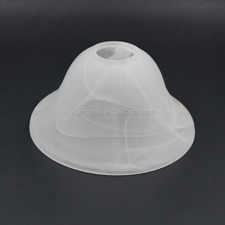 Replacement Hanging Lighting Alabaster Cloudy Frosted Glass Bowl Light Shade Pendant Lamp Fixture