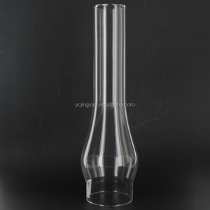 lighting decorative clear glass lamp shade oil lantern chimney for hurricanes oil lamp