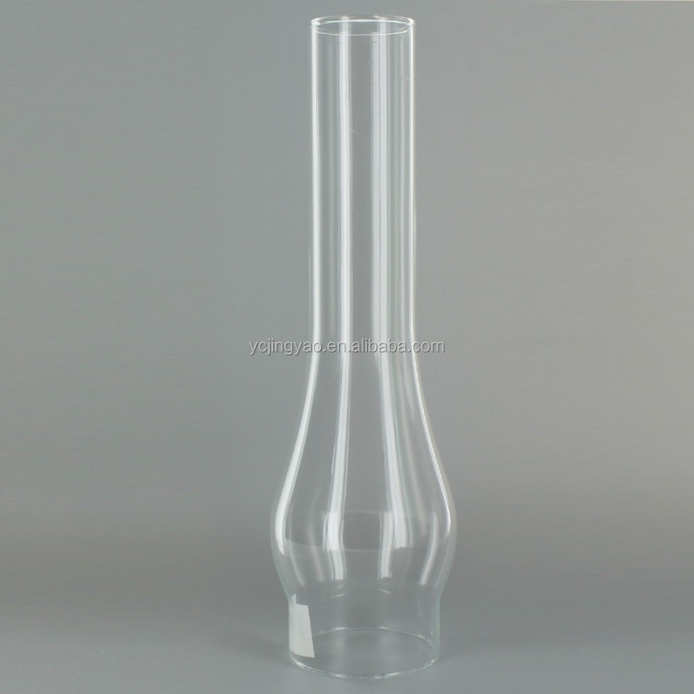 lighting decorative clear glass lamp shade oil lantern chimney for hurricanes oil lamp