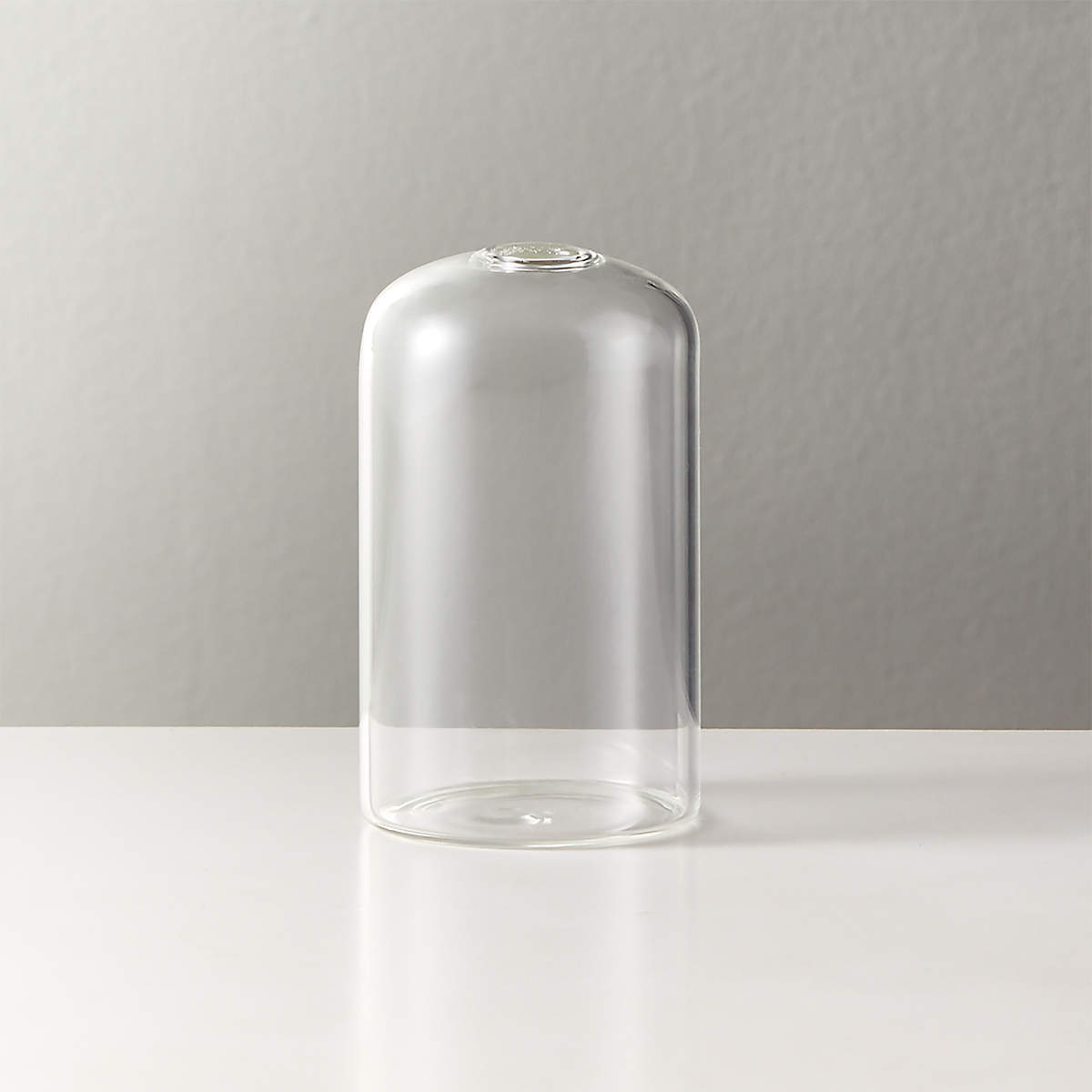 Handmade Clear Borosilicate Cylinder Glass Cloche Bud Vase for Home Decoration Wedding Decoration